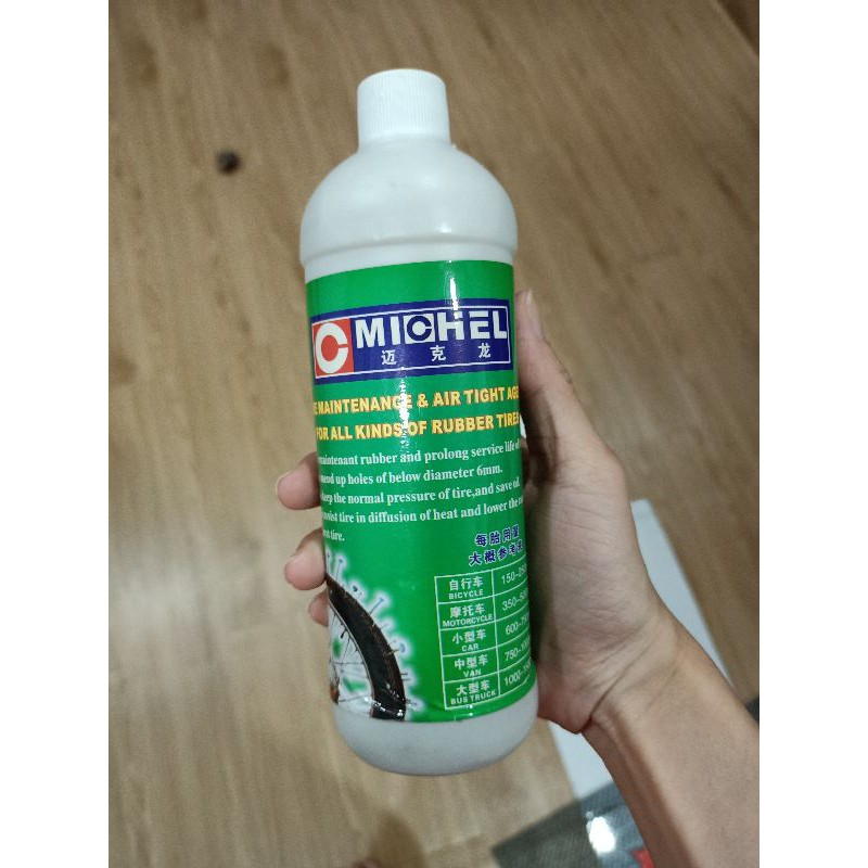 Keo tự vá lốp ruột cho xe máy xe hơi Michel 500ml