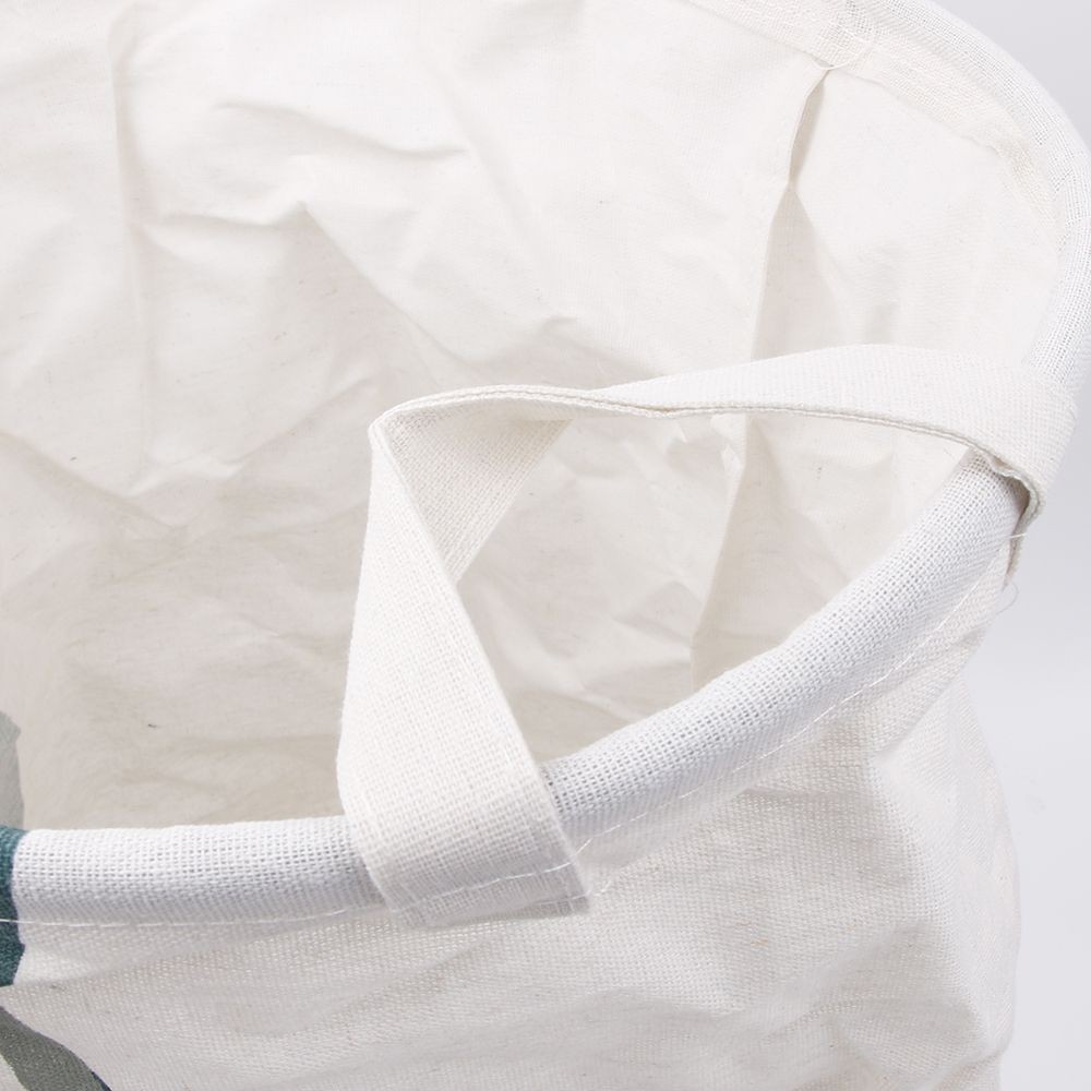 Giỏ đựng quần áo bẩn bằng vải canvas hình cú dễ thương