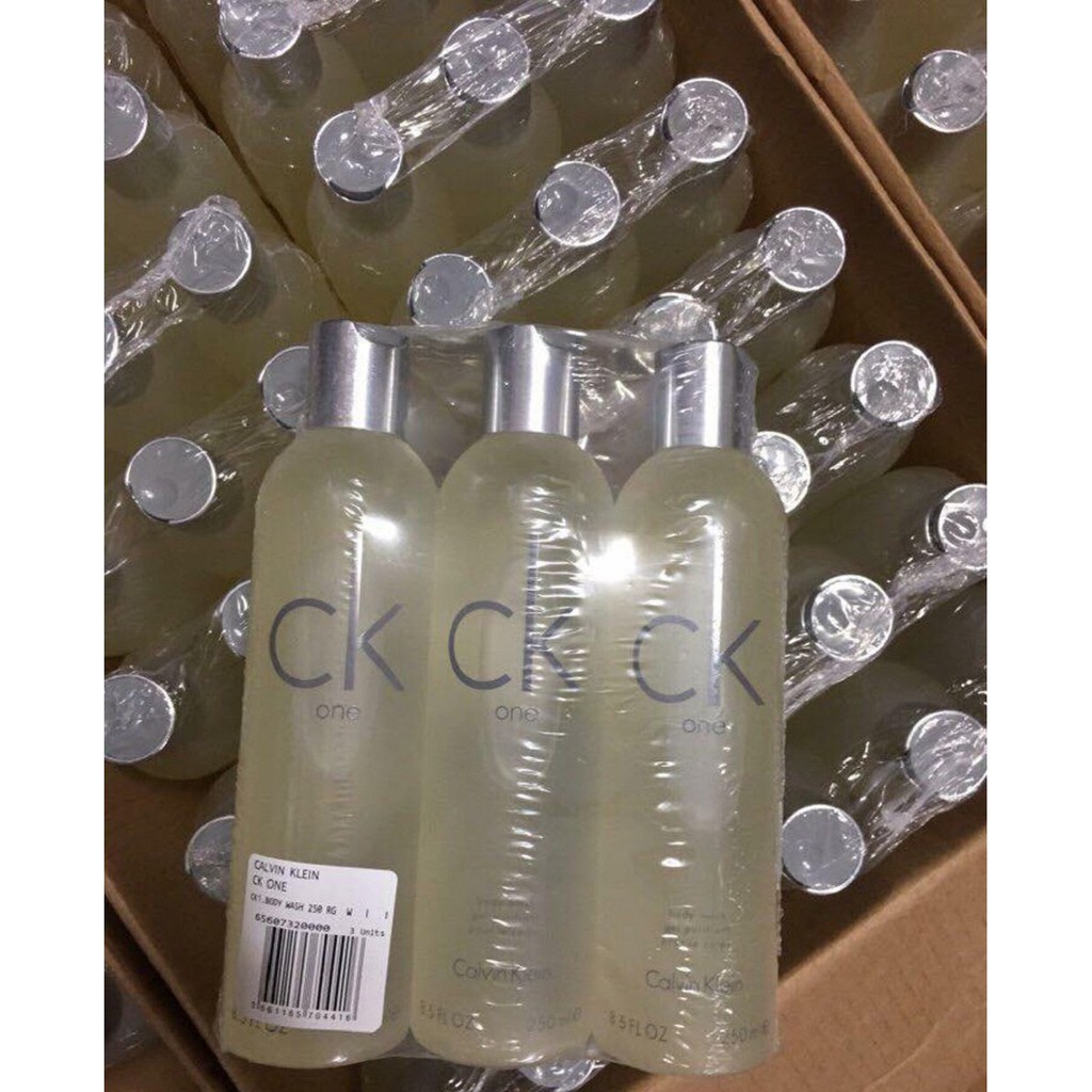 Sữa tắm nước hoa Calvin Klein CK One Body Wash Gel 250ml USA 100% chính hãng, shop 99k cung cấp và bảo trợ.