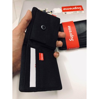 Ví Da Gập Supreme Leather Patchwork Wallet