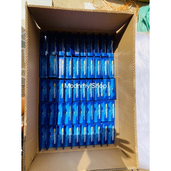 Sỉ 1 thùng 50 hộp 500 cái khẩu trang 4D FAMAPRO/khẩu trang kf94 Famapro 500 cái
