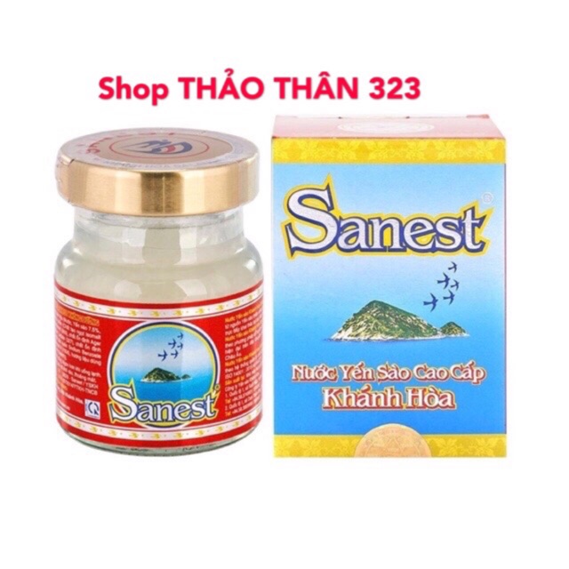 Date T3/2023- Nước Yến Sào Hủ SANEST KHÔNG ĐƯỜNG 70ml