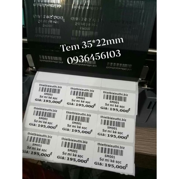 Máy in tem mã vạch cho shop thời trang, minimart, tạp hóa - Godex G500