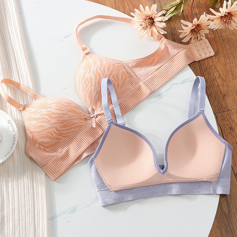 Áo lót nữ cotton chống xệ Vanvene form 3d thông hơi mềm mịn bản lưng áo rộng 10cm áo ngực chống hằn mới A109 | BigBuy360 - bigbuy360.vn