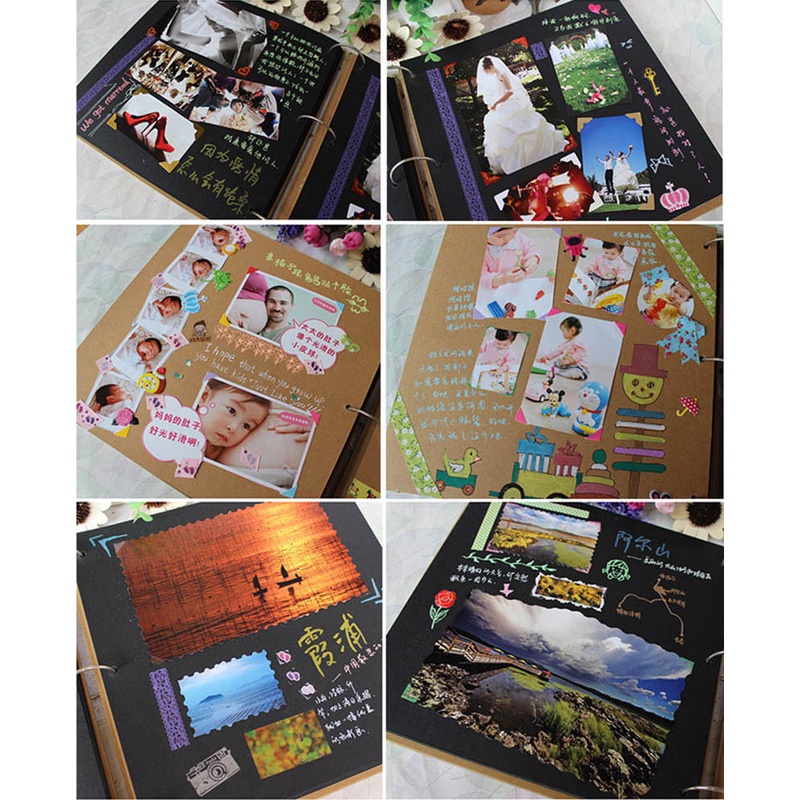 Ossayi Vỏ Gỗ Chuyên Dụng Cho Trang Trí Album Ảnh