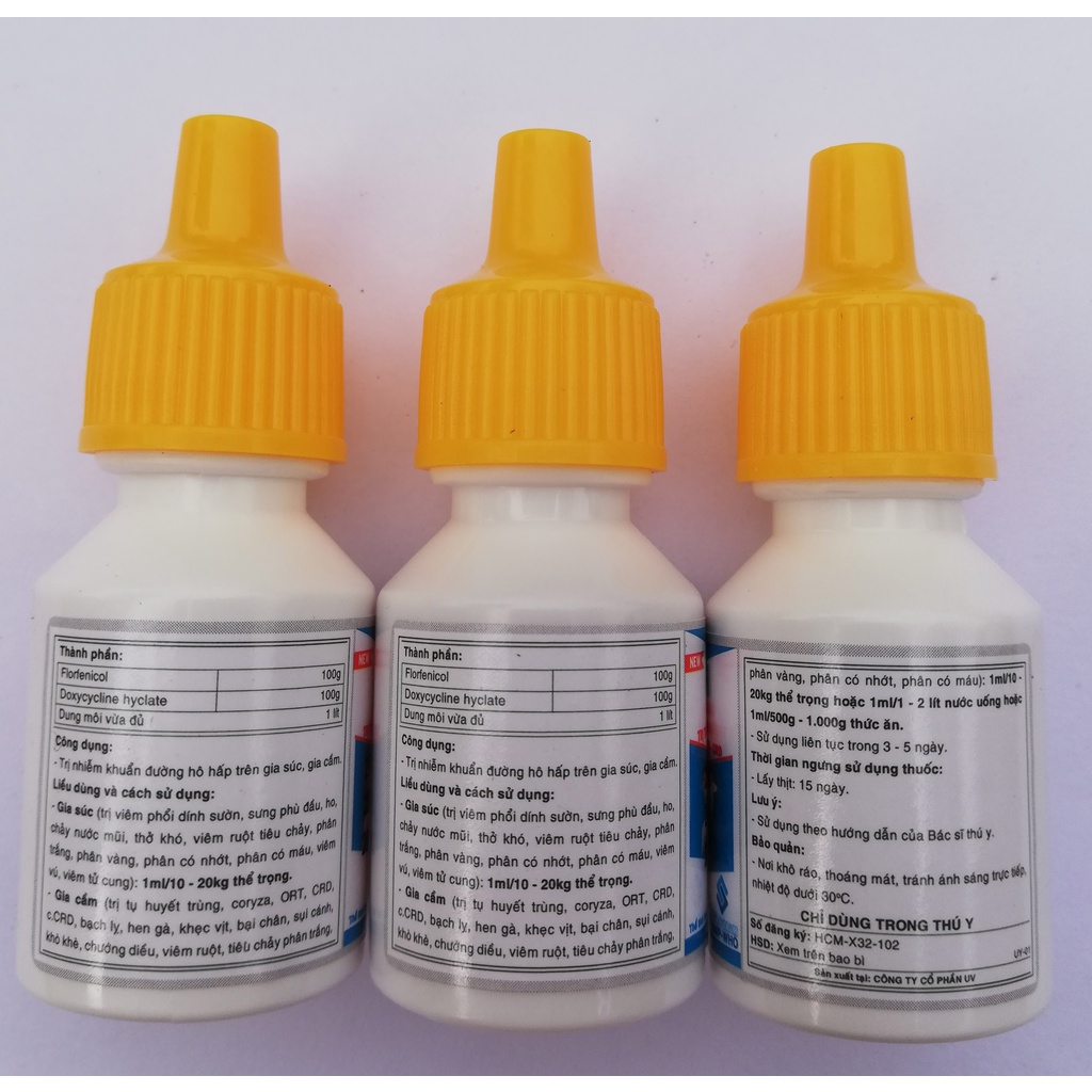 Flosal D 10ml Dùng cho gà chọi, gà đá, chim cảnh