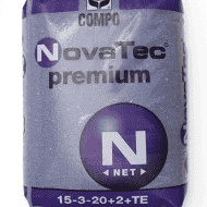 1KG Phân bón NOVATEC Premium 15-3-20+TE, Nhập khẩu Đức, công nghệ DMPP, phân tím Đức