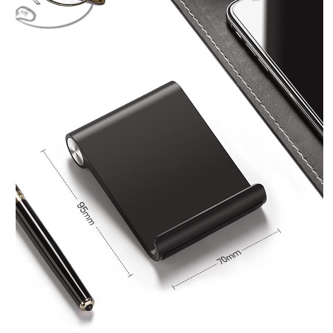SAMSUNG Giá Đỡ Điện Thoại / Máy Tính Bảng Bằng Kim Loại Màu Trơn Tùy Chỉnh Đa Góc Chất Lượng Cao