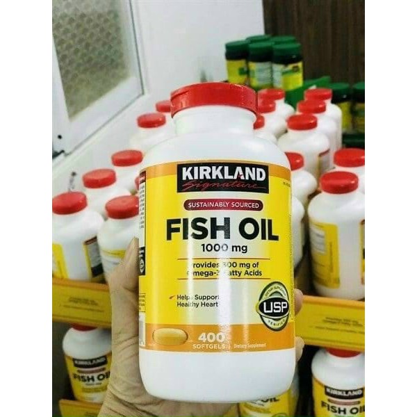 FISH OIL KIRKLAND 400v