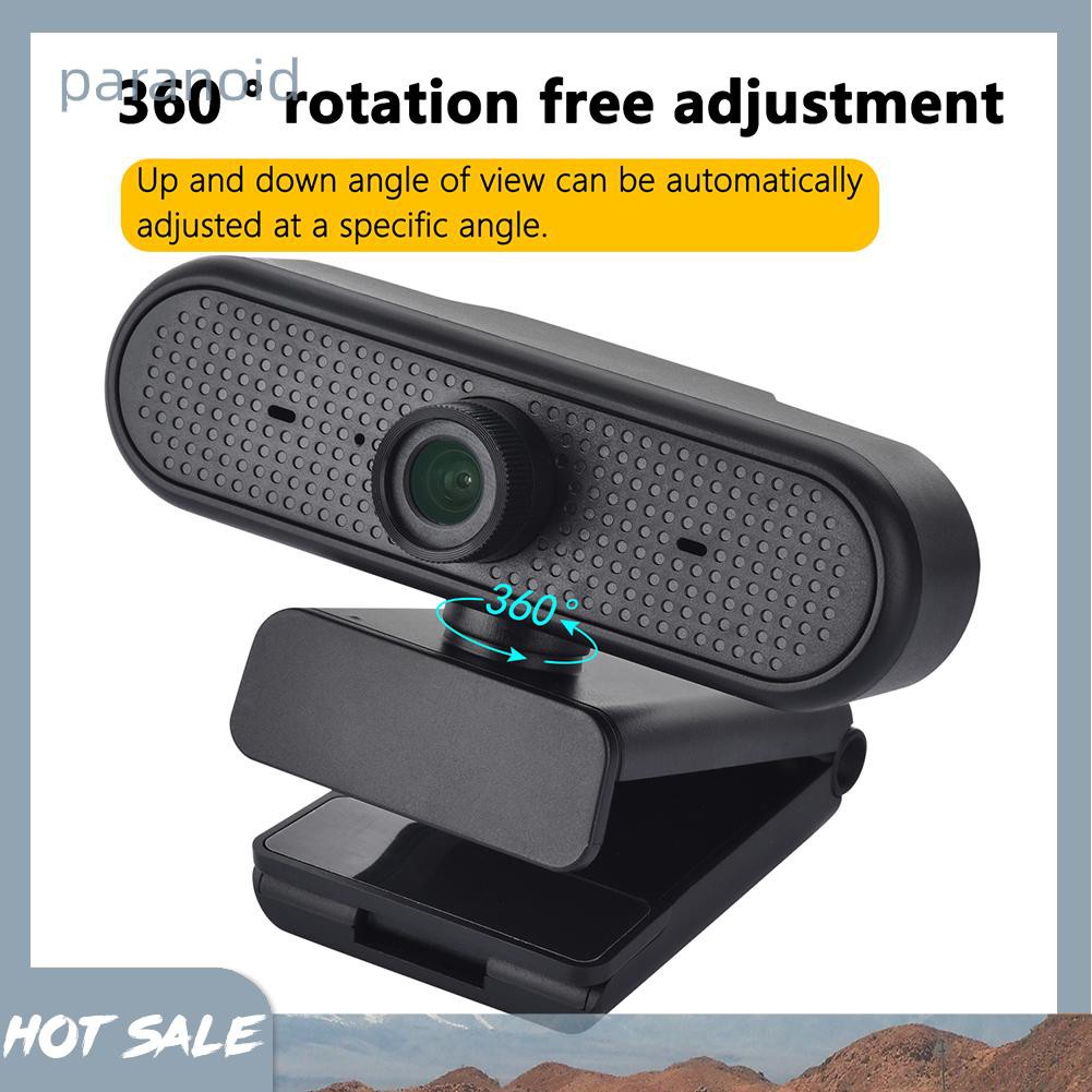 Webcam Paranoid C25E Tích Hợp Micro Tiện Dụng Cho Phát Trực Tuyến / Phát Trực Tuyến | BigBuy360 - bigbuy360.vn