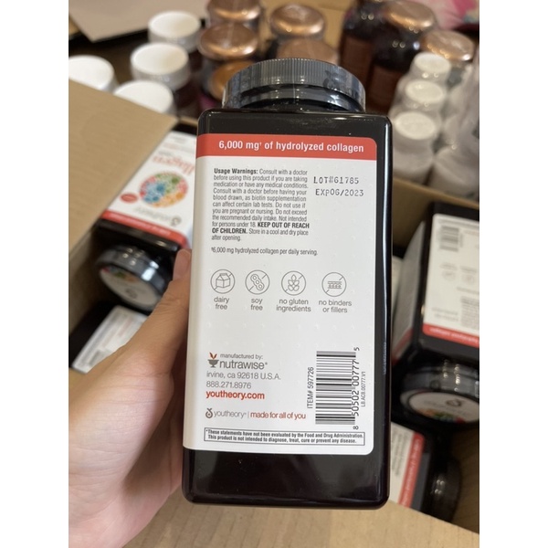 COLLAGEN MỸ 390v CHÍNH HÃNG DATE MỚI