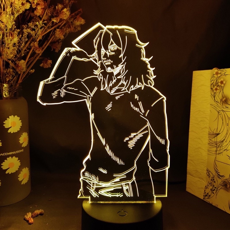 Đèn Led Anime My Hero Academia Shoto Todoroki Face, Đèn Led 16 Màu Hình  Nhân Vật