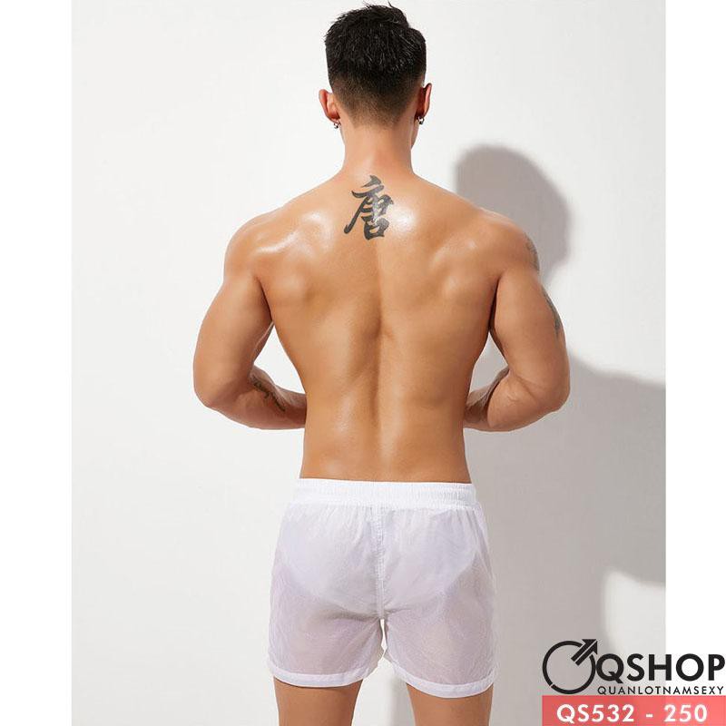 Quần short đi biển siêu mõng vải dù QSHOP QS532