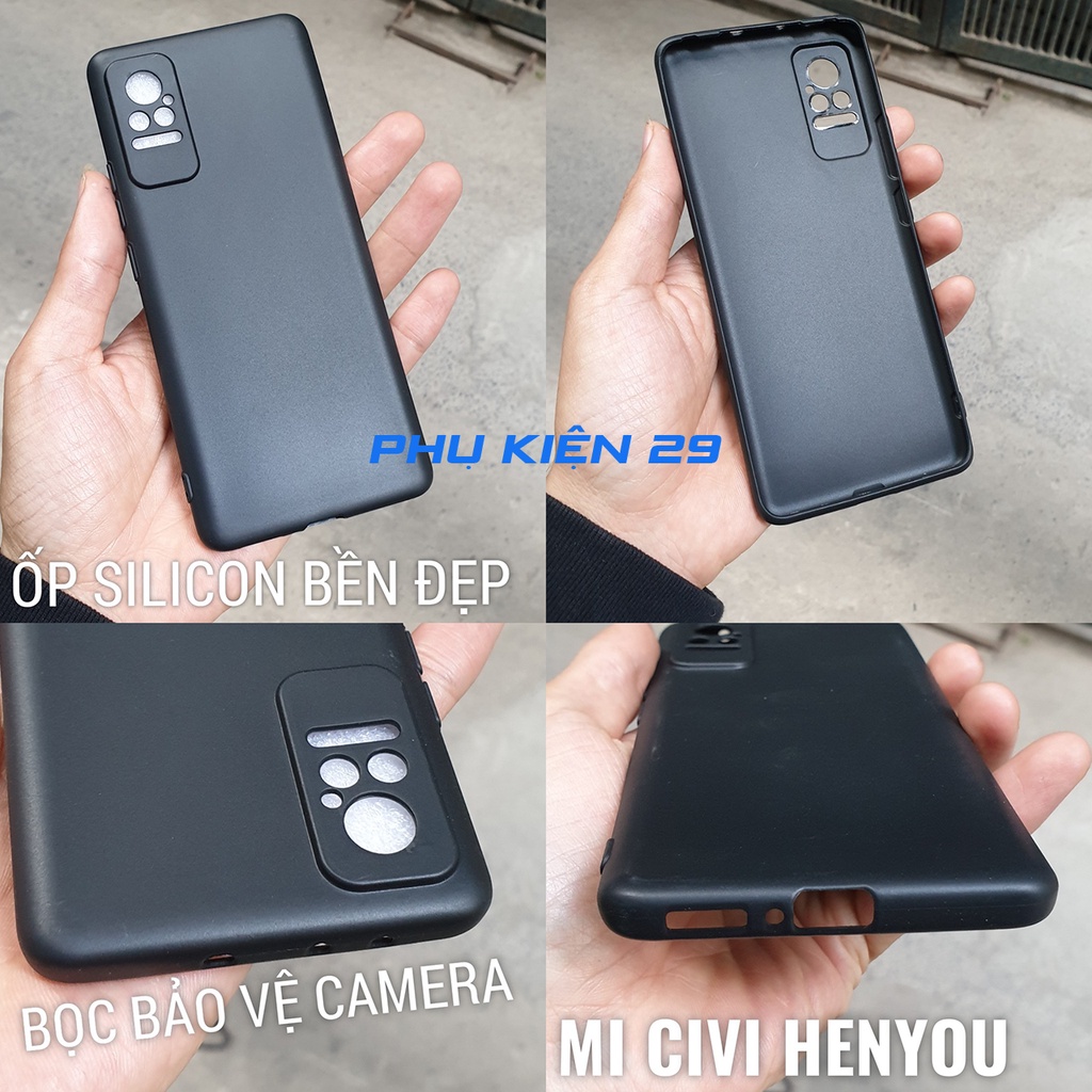Ốp lưng silicon dẻo nhám bảo vệ điện thoại cao cấp Henyou