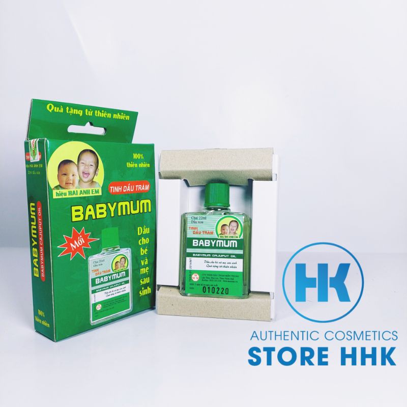 Dầu tràm BabyMum 22ml an toàn cho mẹ và bé