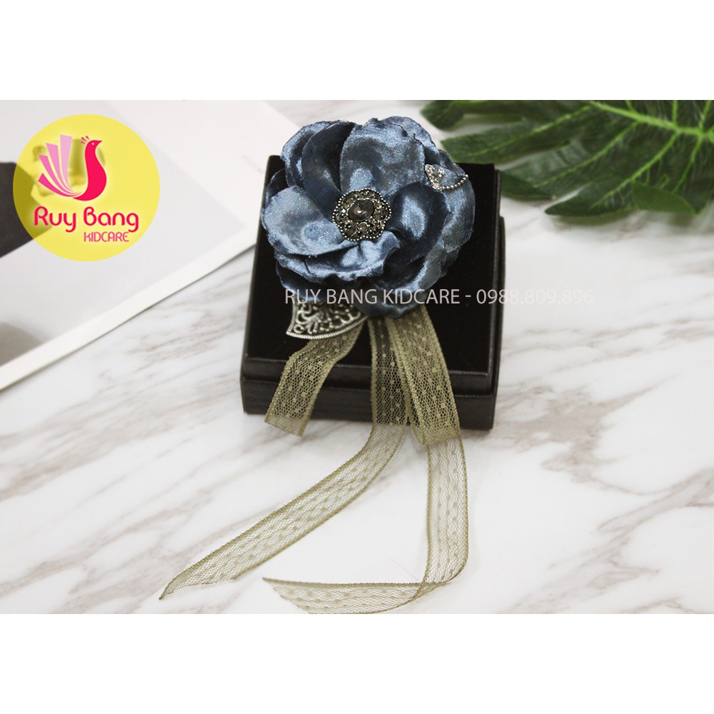 Set Combo nguyên liệu cài áo Nhung Tuyết