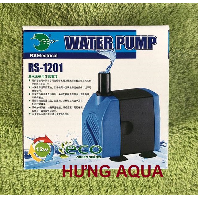 Máy bơm nước hồ cá RS-1201 RS 1202, RS 1203, hàng cao cấp nhỏ gọn, tiết kiệm điện, chạy êm