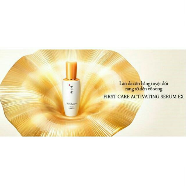 Lọ serum First Care Chống Nhăn Da 4ml First Care Activating Serum Ex Sulwhasoo | BigBuy360 - bigbuy360.vn