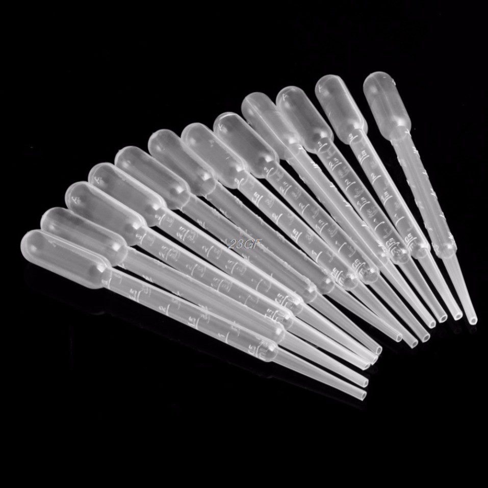 Ống Bóp Nhỏ Giọt 1ml/3ml Để Thí Nghiệm, Chiết Tinh Dầu, Vitamin, Mỹ Phẩm, Hút Sữa,...