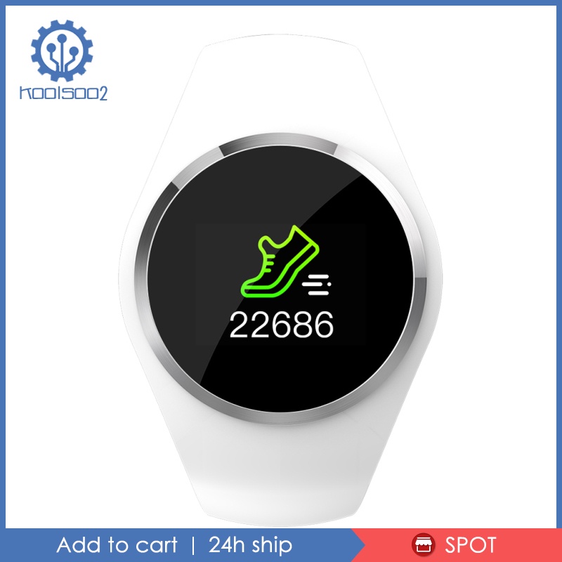 [KOOLSOO2]Smart Watch Fitness Tracker Bracelet Heart Rate Monitor Wristband IP67
