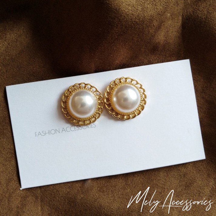 Bông tai bạc 925 zircon cao cấp sang trọng dành cho nữ - Mely HA15