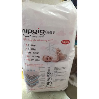 Bỉm quần hipgig combo m100/l100/xl100/xxl100