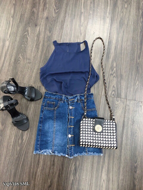 Váy quần siêu thời trang kèm chụp thật ko kèm thắt lưng | BigBuy360 - bigbuy360.vn