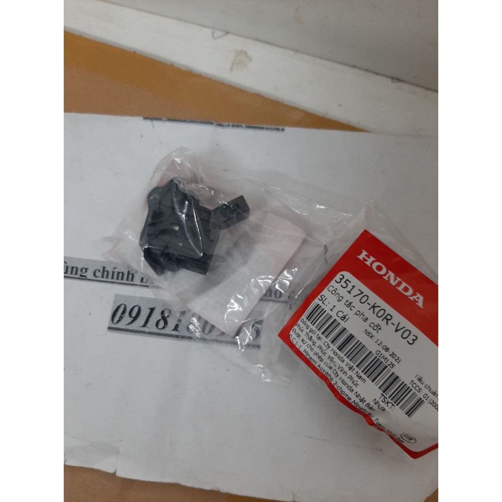 Công tắc passing SH 2013-2016  2020-2021 chính hãng HONDA  Công tắc pha cốt