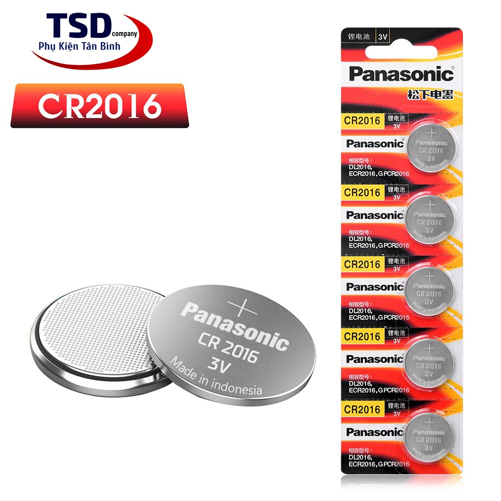 Pin Cmos Panasonic CR2016 Lithium 3V Chính Hãng