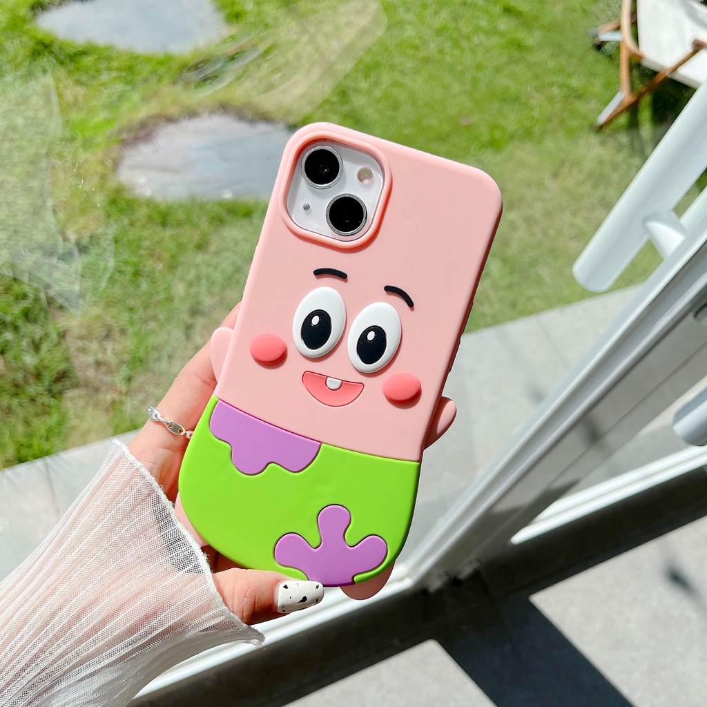 Ốp Điện Thoại Silicon Mềm Chống Sốc Họa Tiết Ngôi Sao Và Ngôi Sao Dễ Thương Cho iPhone 13 12 11 Pro Max XR XS Max X 7 8Plus