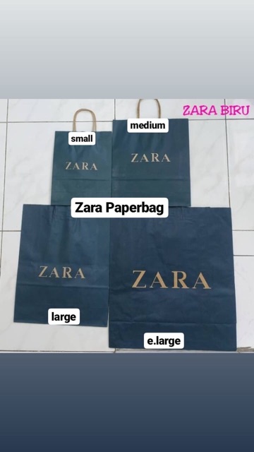 ZARA STRADIVARIUS Giấy Gói Quà Tặng Xinh Xắn Chất Lượng