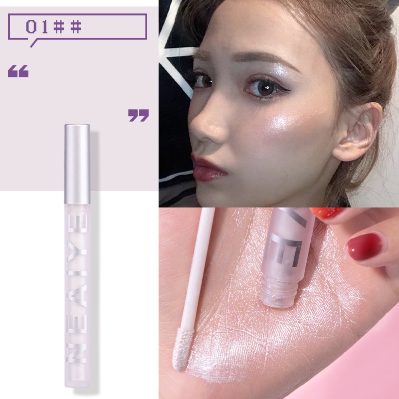 Kem Bắt Sáng/Tạo Khối Tông Nhũ Kim Cương 4 Màu Tùy Chọn Lâu Trôi