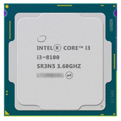 vi xử lý cpu i3 8100 tray