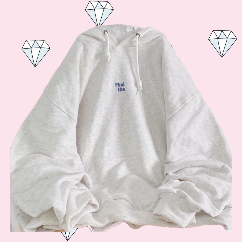(Có sẵn) Áo Hoodie Findthe form rộng ảnh thật 100% (nam nữ đều mặc đc)