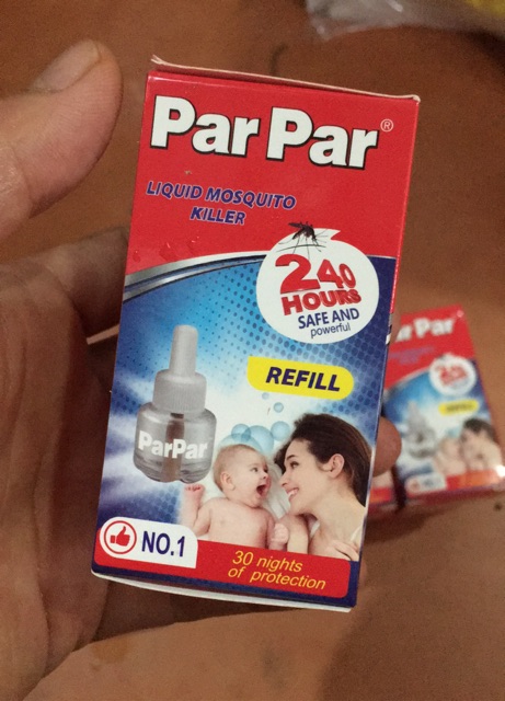 Tinh dầu đuổi muỗi parpar loại to