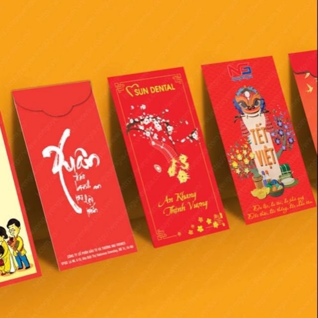 Set 100 bảo lì xì năm Canh tý