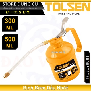 Bình châm dầu nhớt tolsen 65223 - 300ml / 65225 - 500ml | bình dầu, bình xịt nhớt oil can