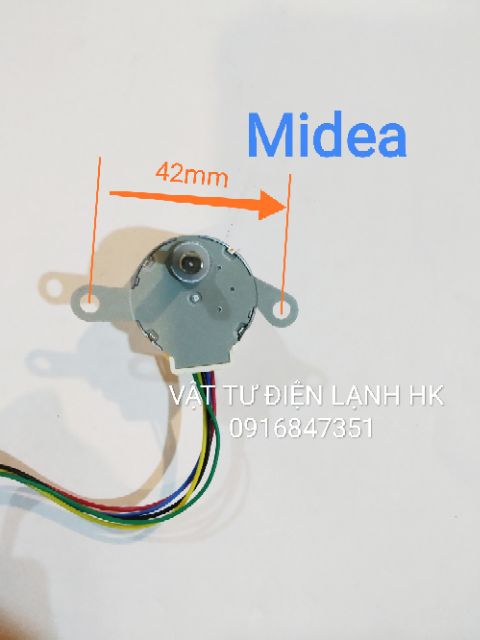 Motor cánh vẫy đảo gió điều hoà - mô tơ máy lạnh các hãng Galanz Gree Hitachi LG Midea Mitsubishi Toshiba