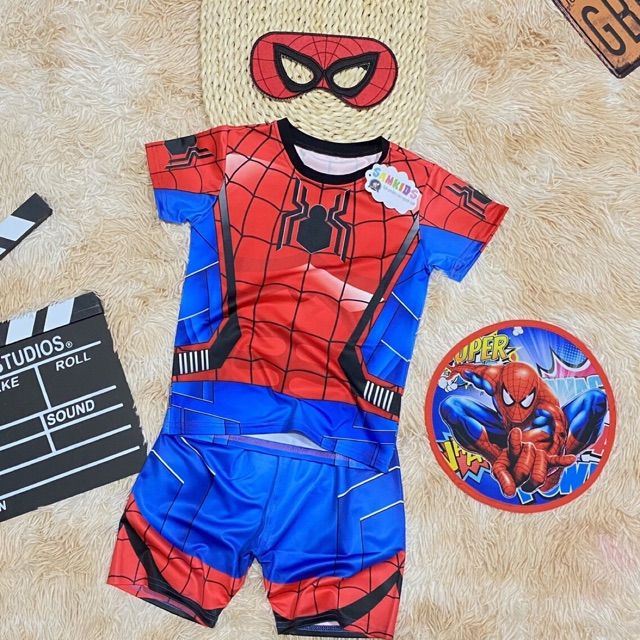 Sét nhện kèm khiên và mặt nạ