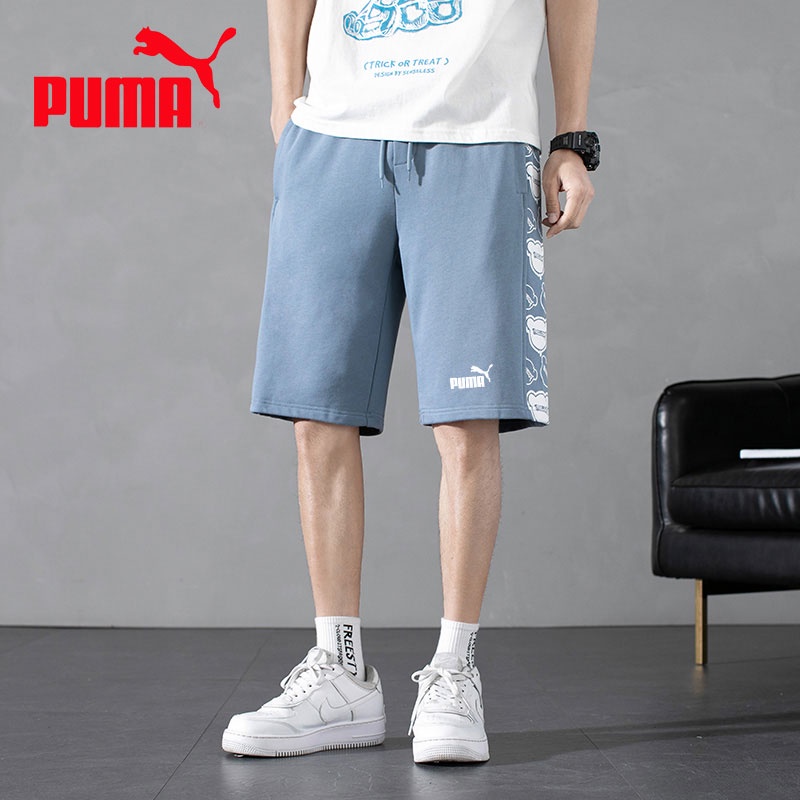 PUMA Quần Short Thể Thao Ống Rộng Thoáng Khí Thời Trang Mùa Hè