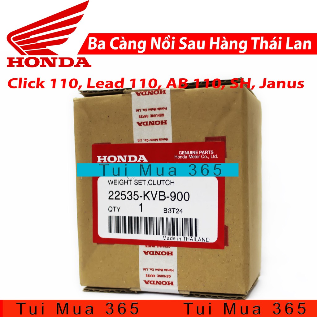 Bố ba càng Honda Thái Lan AB110, Click 110, Lead110, Janus