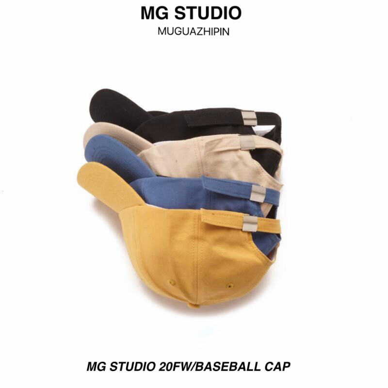 Mũ lưỡi trai MG STUDIO thêu họa tiết chữ M thể thao