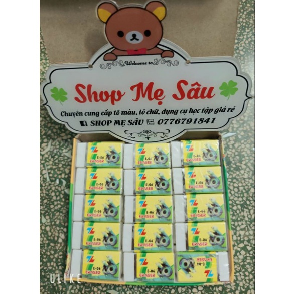 10 Gôm, tẩy bút chì TL ER06 ⚡ GIÁ RẺ ⚡ Dụng cụ tẩy bút chì, hàng công ty chính hãng, sạch sẽ an toàn