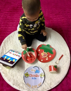 Bộ bát đĩa 5 chi tiết cho bé