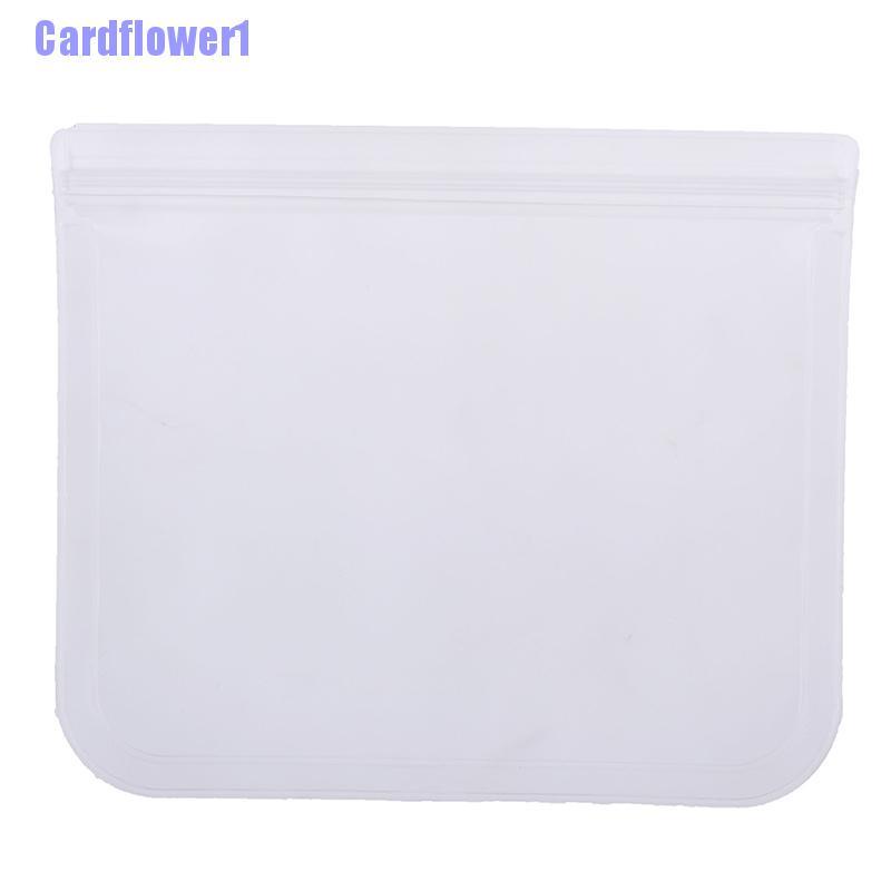 Túi Silicone Đựng Thực Phẩm Chống Rò Rỉ Có Khóa Kéo Tiện Lợi