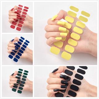 Set 16 Miếng Dán Trang Trí Móng Tay Chống Thấm Nước