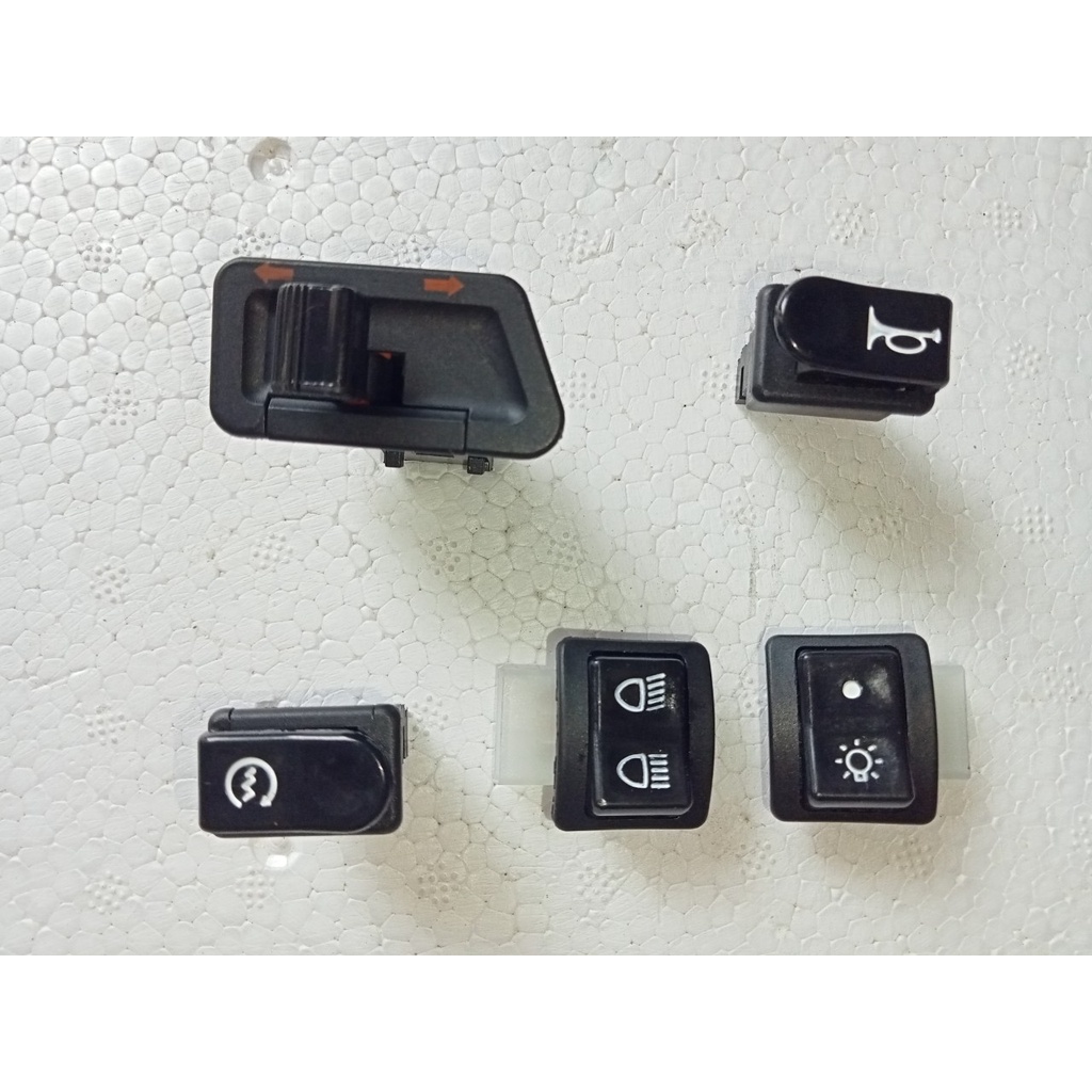 Bộ 5 Nút Công Tắc Xe Wave A RS 100 Wave Cá