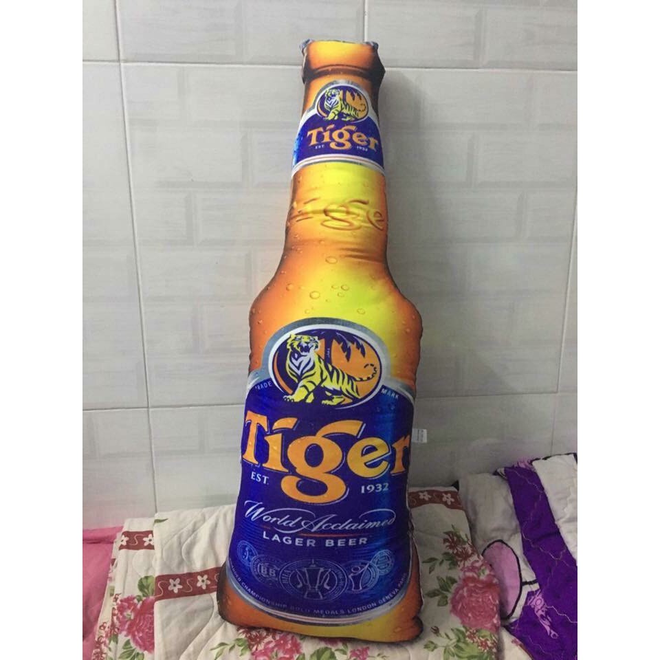 Gối Ôm Chai Bia Tiger Cho Bé 60cm