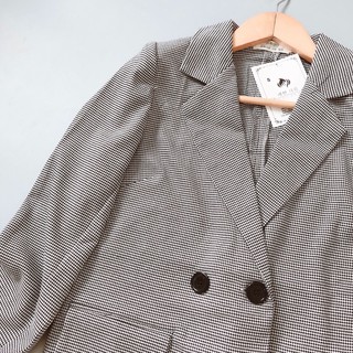 Blazer kẻ 1 lớp