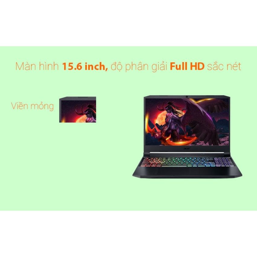 [ TẶNG VOUCHER 150K ] Laptop Acer Nitro 5 AN515-57-5669 (NH.QEHSV.001) - Hàng chính hãng bảo hành 12 tháng